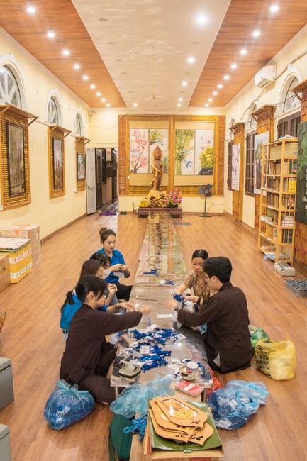 Chùa Hòa Phúc: Sinh viên trường đại học Giao Thông Vận Tải – Hà Nội về chùa sinh hoạt